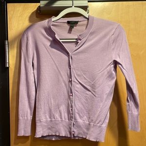 Lavender cardigan